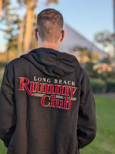 Long Beach Rummy Club Zip-Up Hoodie