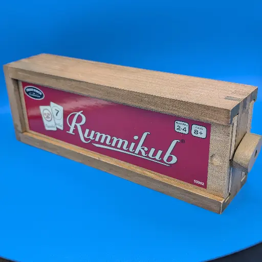 Rummikub (Retro Wooden Box 4-Player)